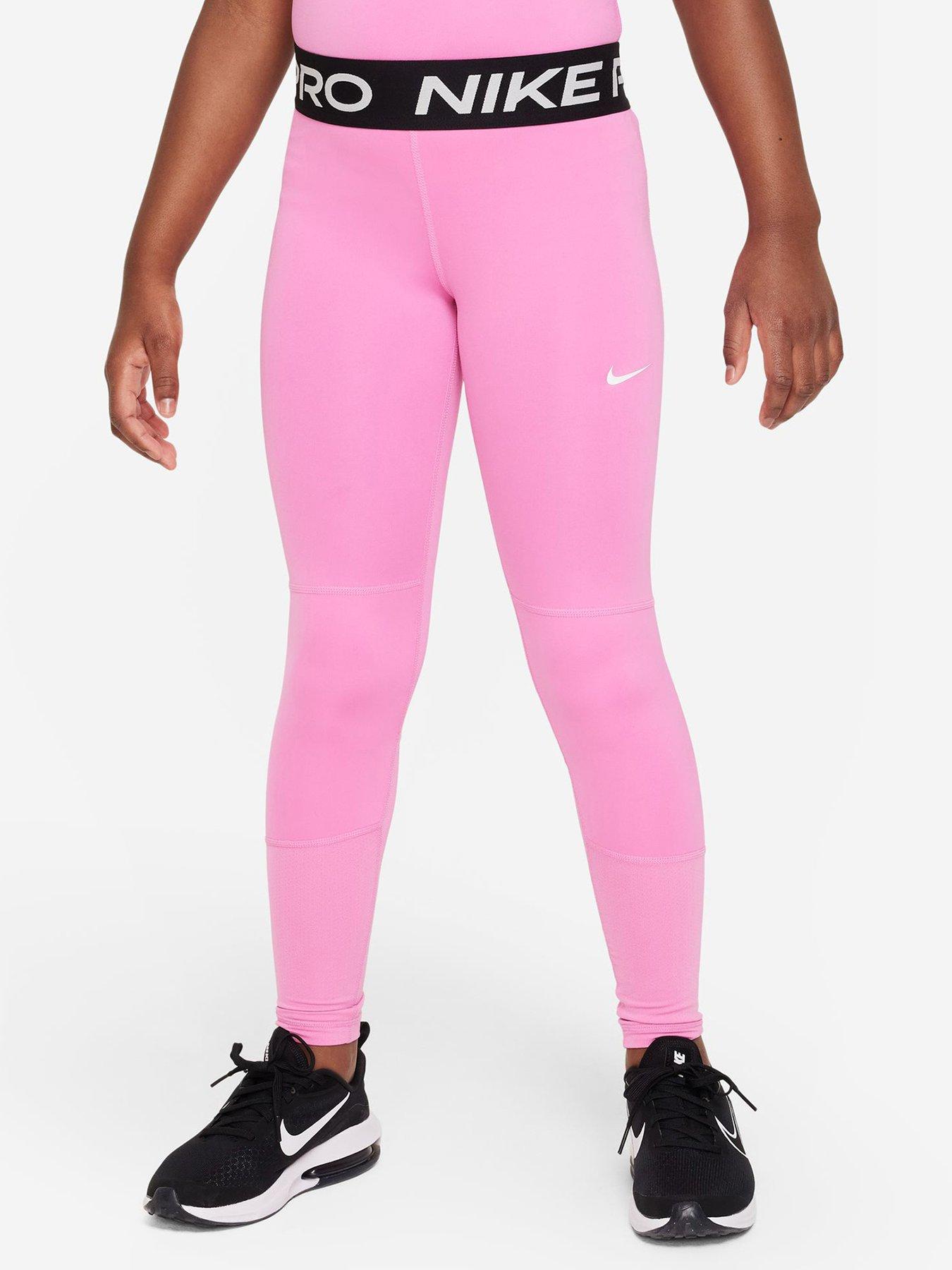 Pink nike hot sale tights