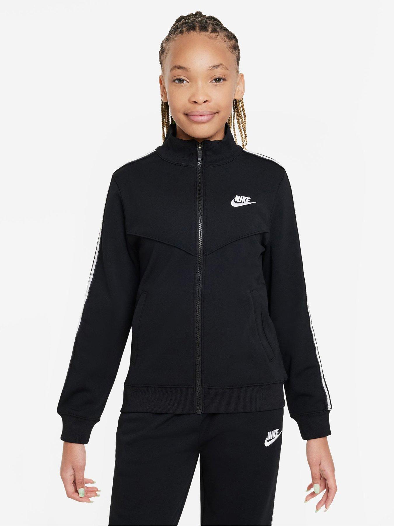 Nike poly store taped tracksuit