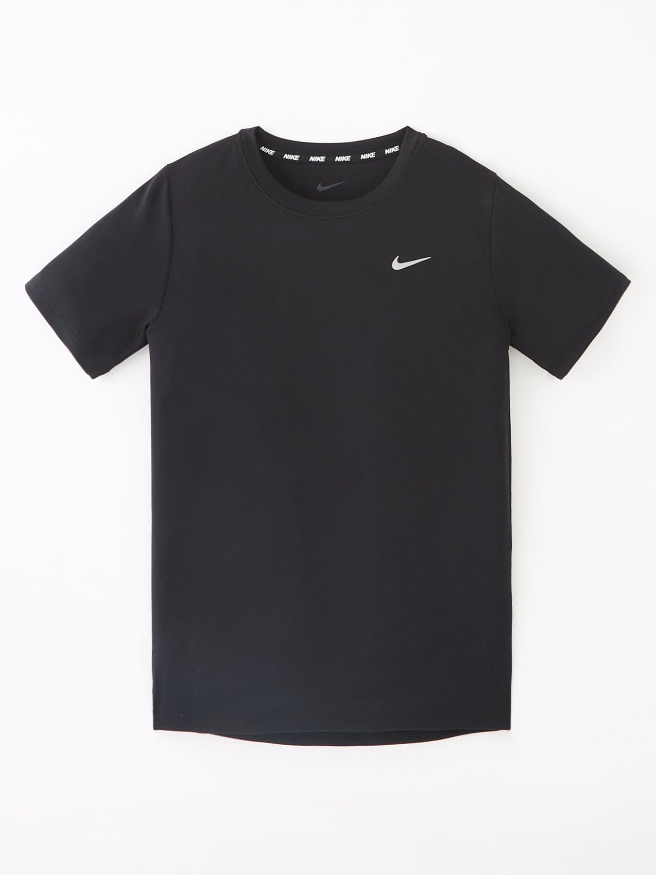 Dri-Fit Miler T-Shirt Boys - Black