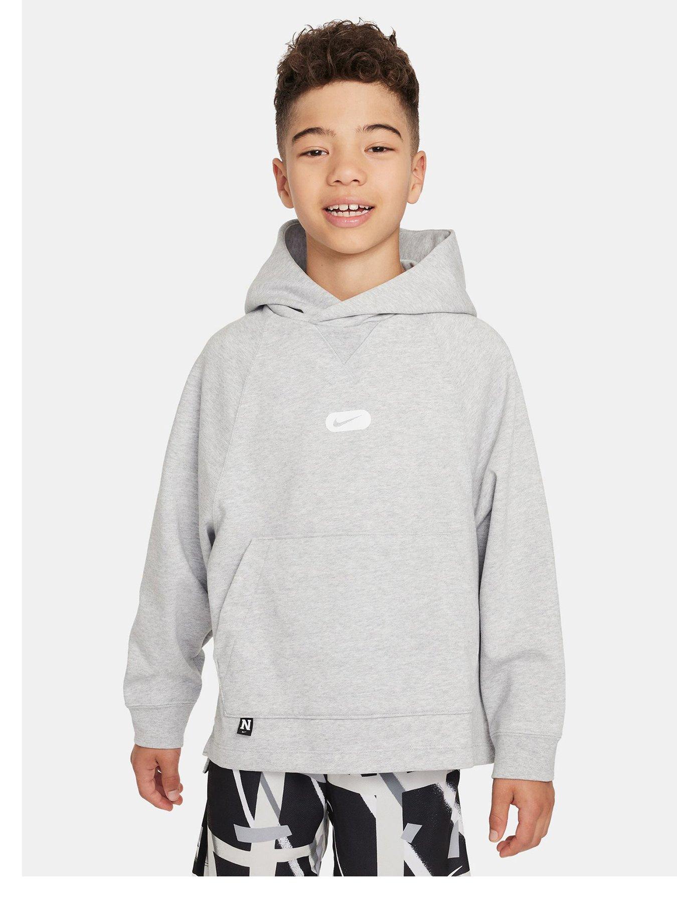 Light grey hotsell nike hoodie