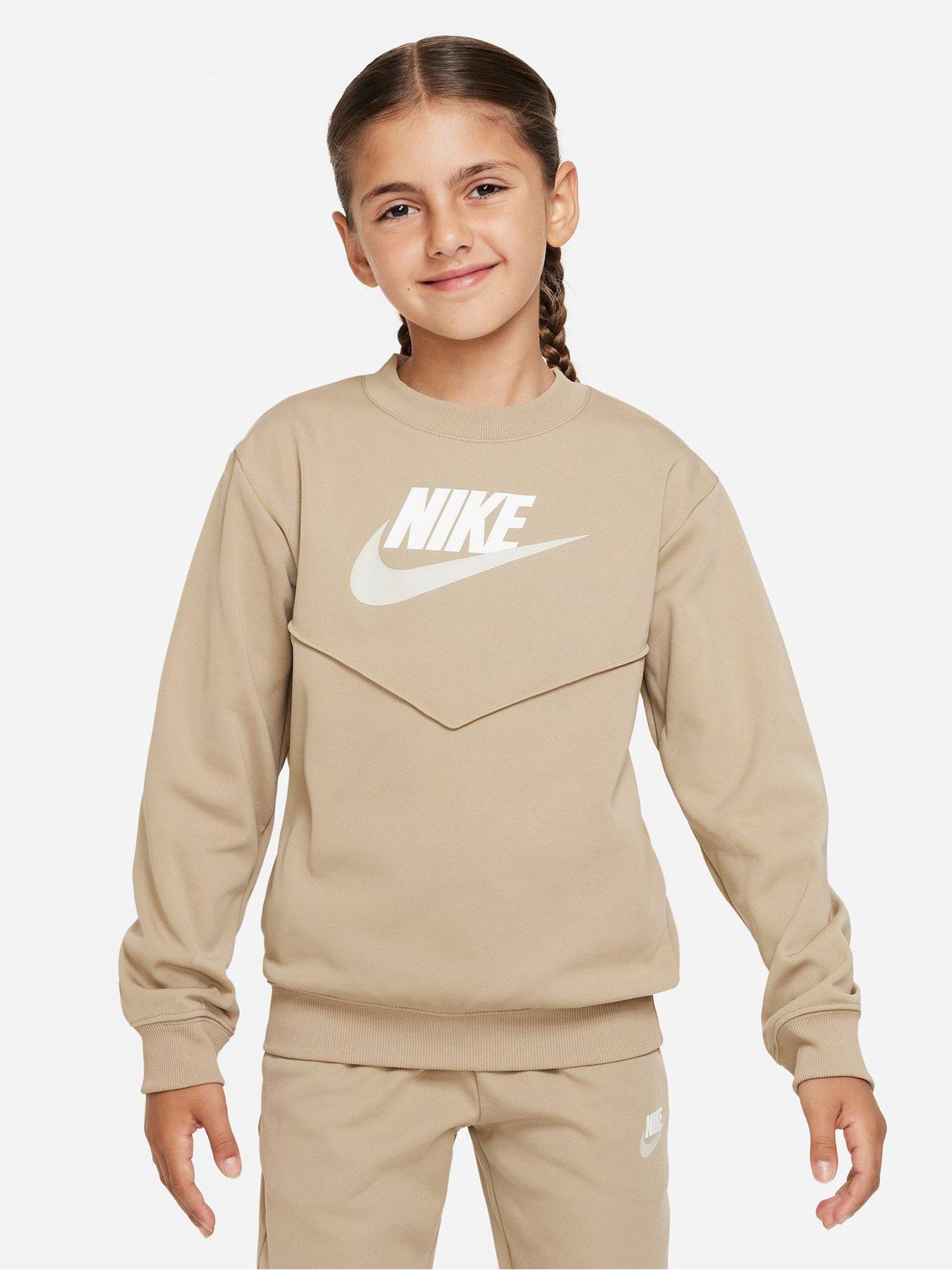 Crew neck nike sales tracksuit