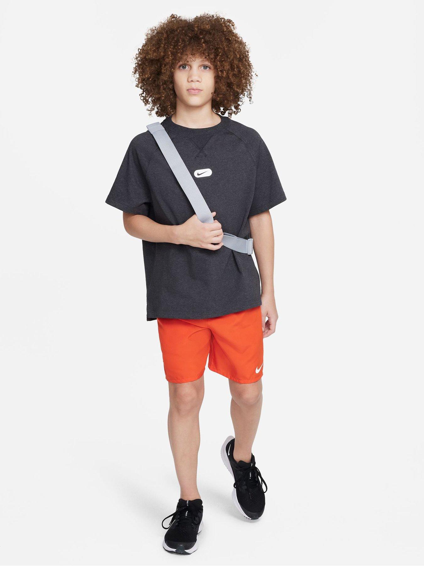 Nike Athletics Older Boys Dri-fit T-shirt - Black/White | Very.co.uk