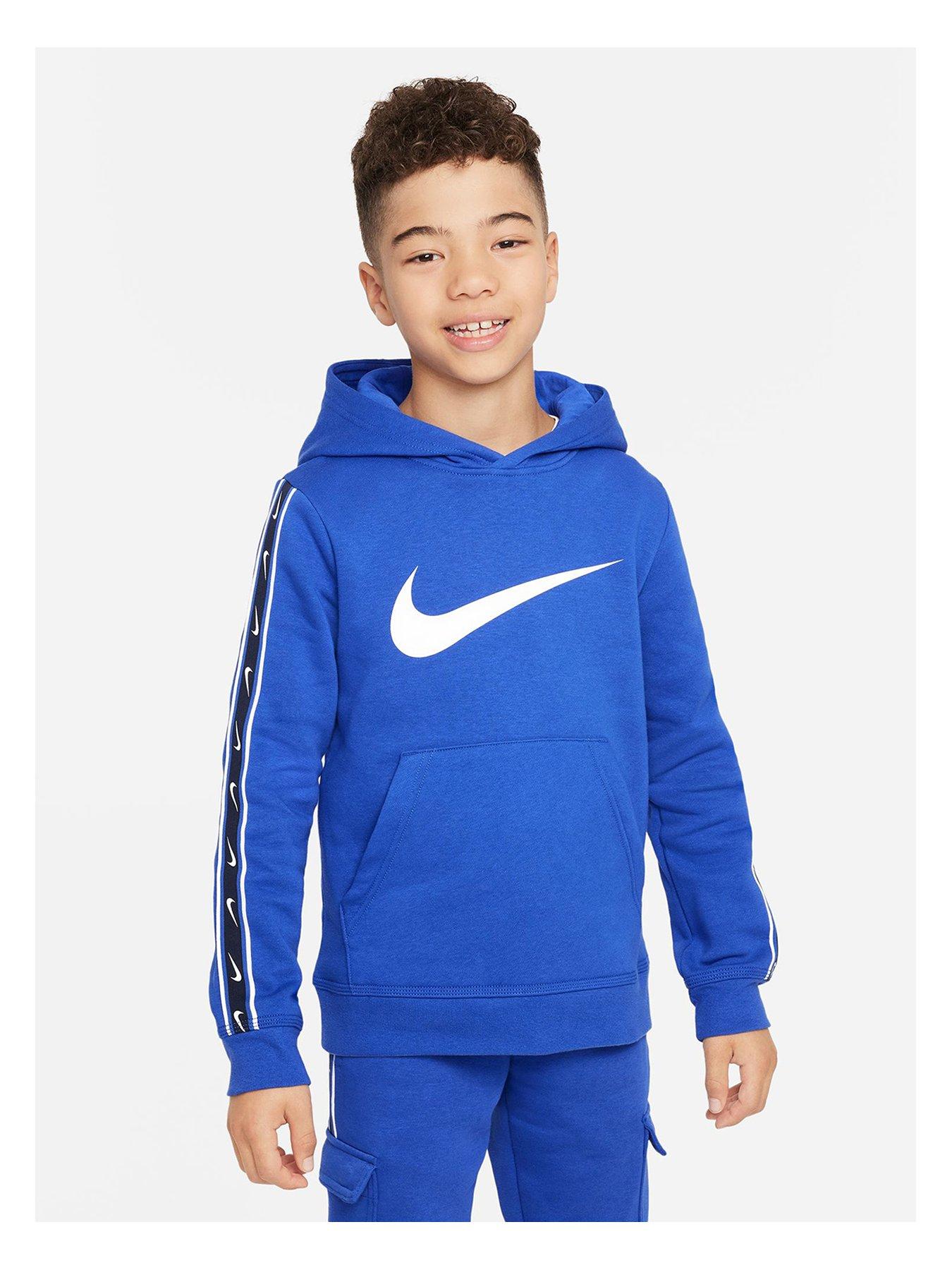 Older Boys Repeat Oth Hoody Blue