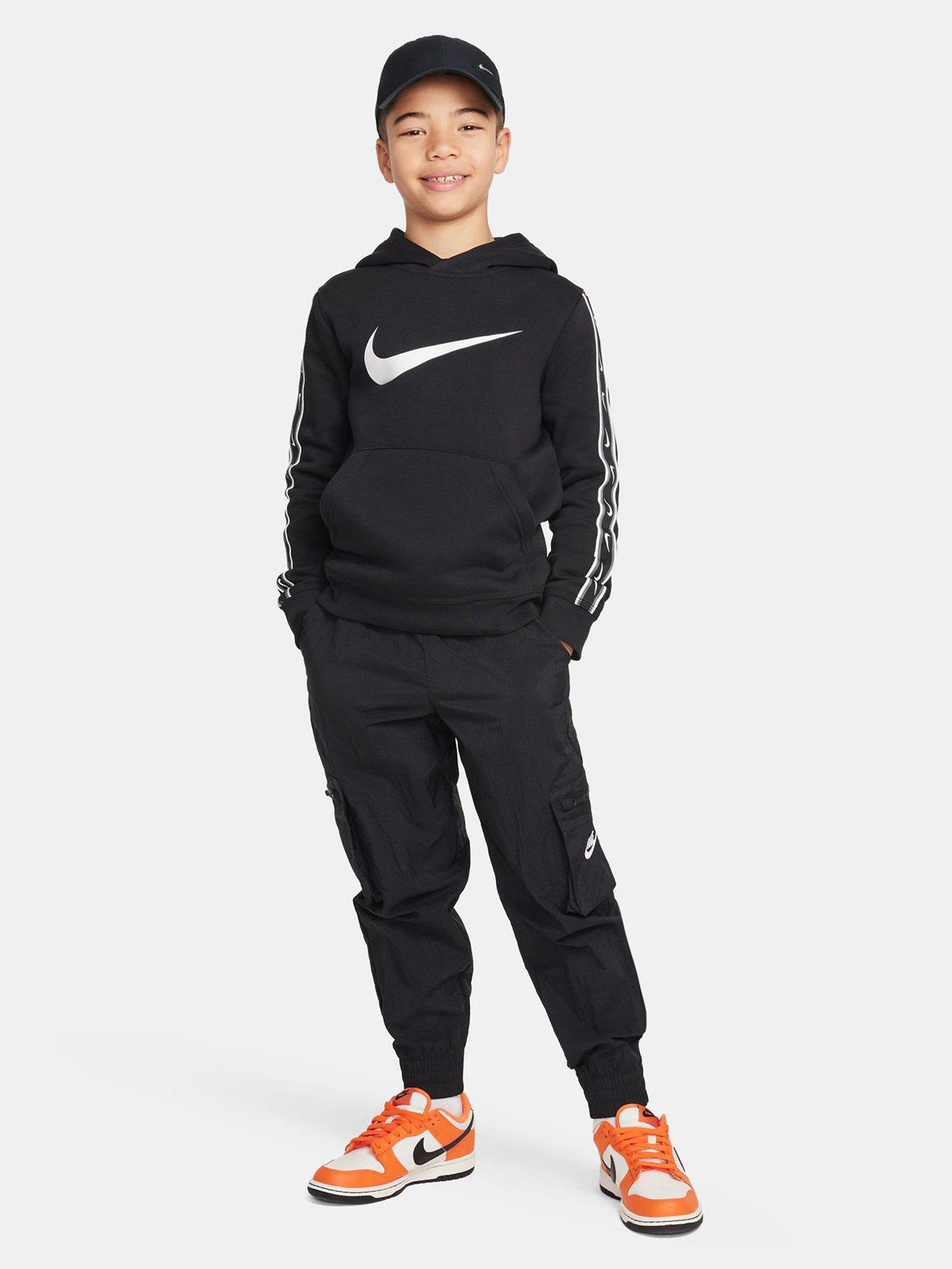 Nike Older Boys Repeat Oth Hoody - Black | Very.co.uk