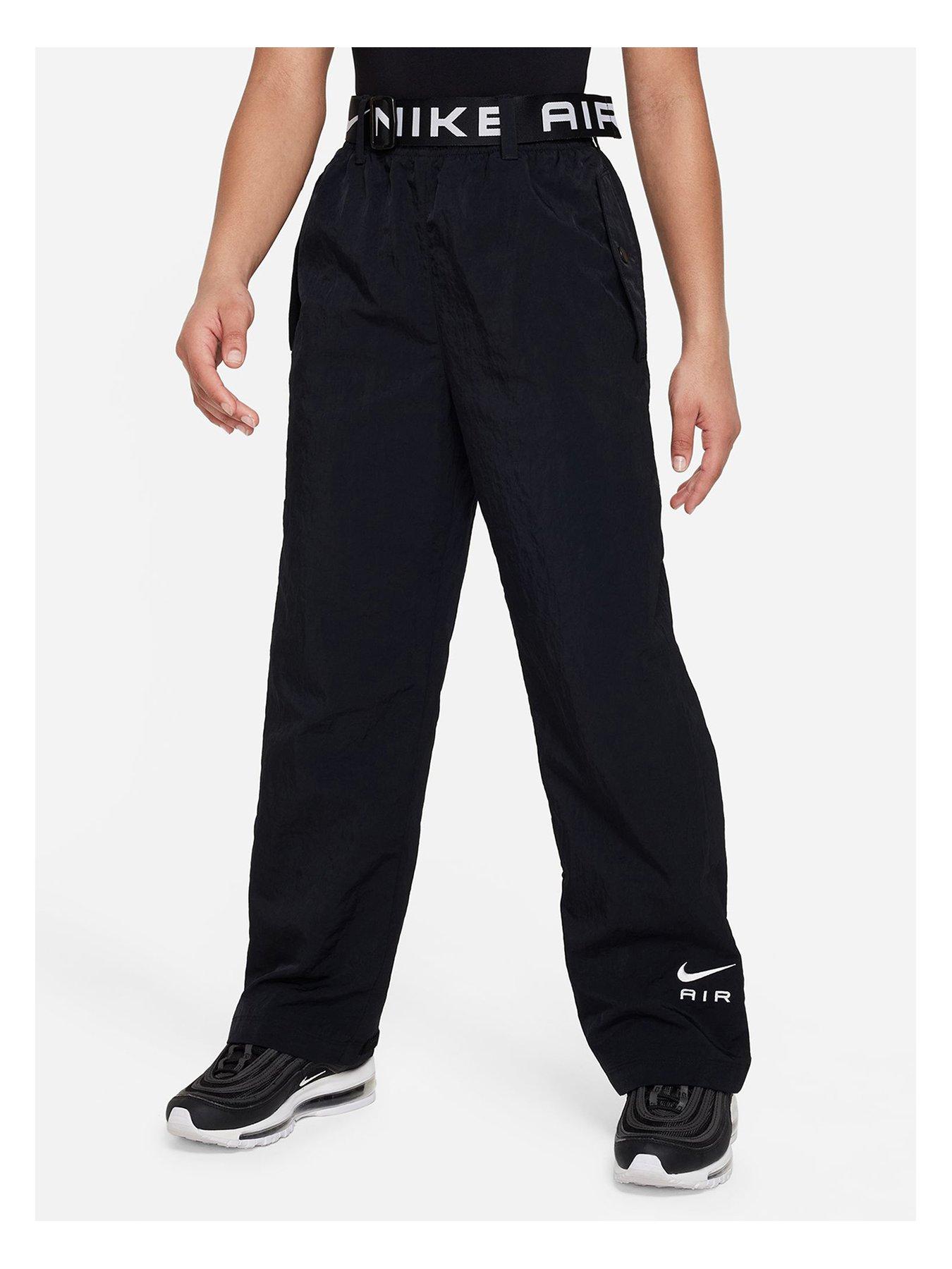 Nike Older Girls Nike Air Pants - Black | very.co.uk