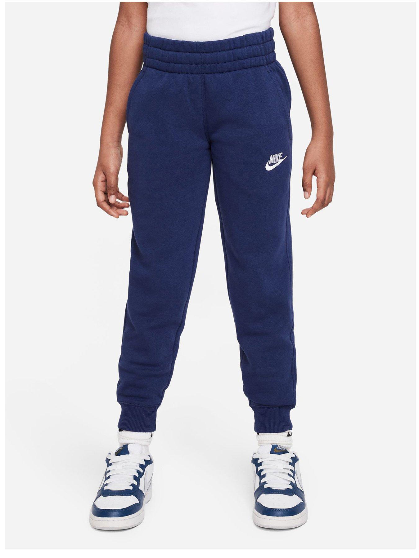 Nike club hot sale navy tracksuit