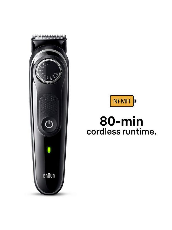 Image 6 of 7 of Braun Beard Trimmer Series 3 BT3440, Trimmer For Men With 80-min Runtime
