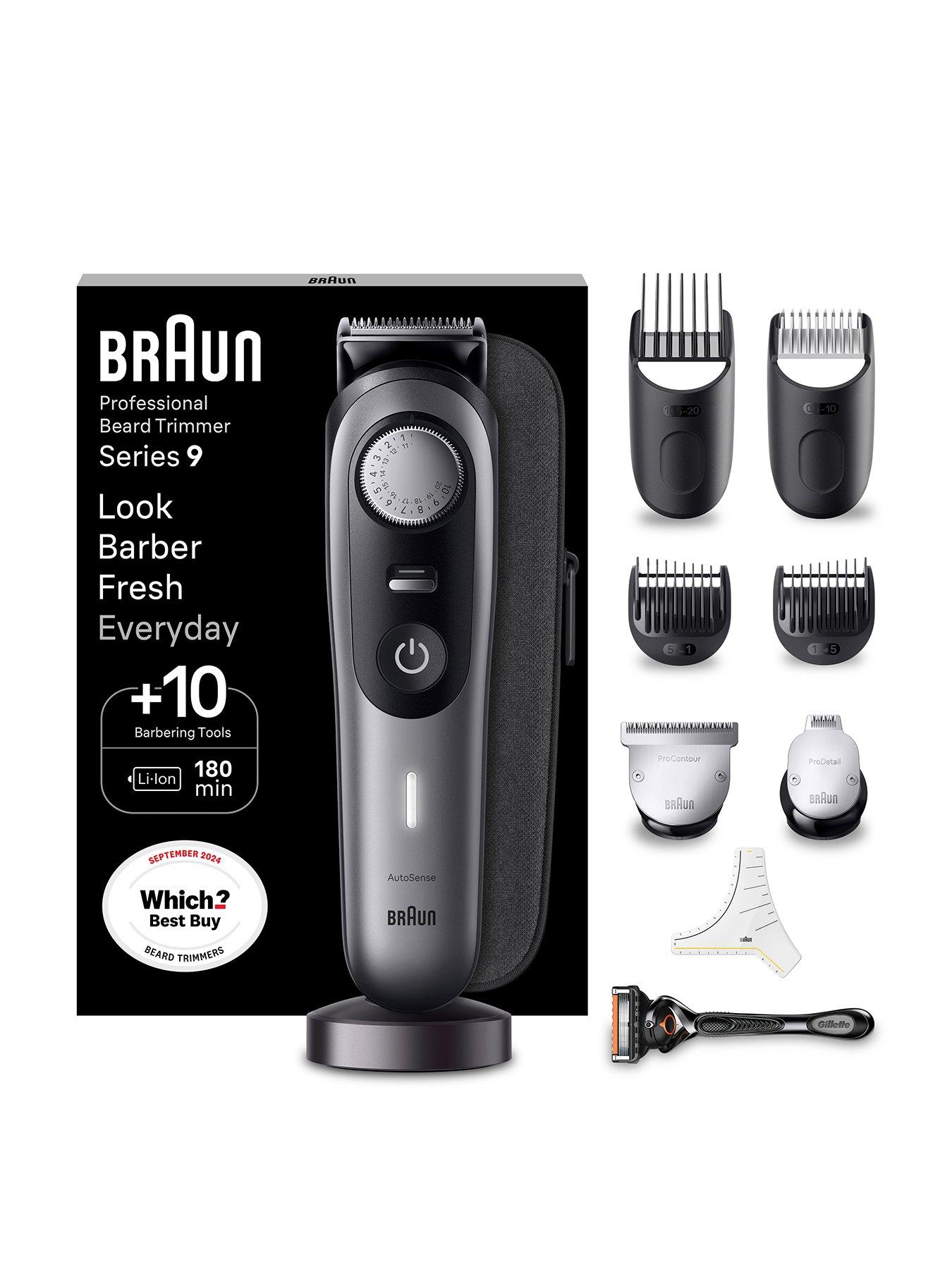 Braun Series 7 with Beard and Stubble Trimmer, Black