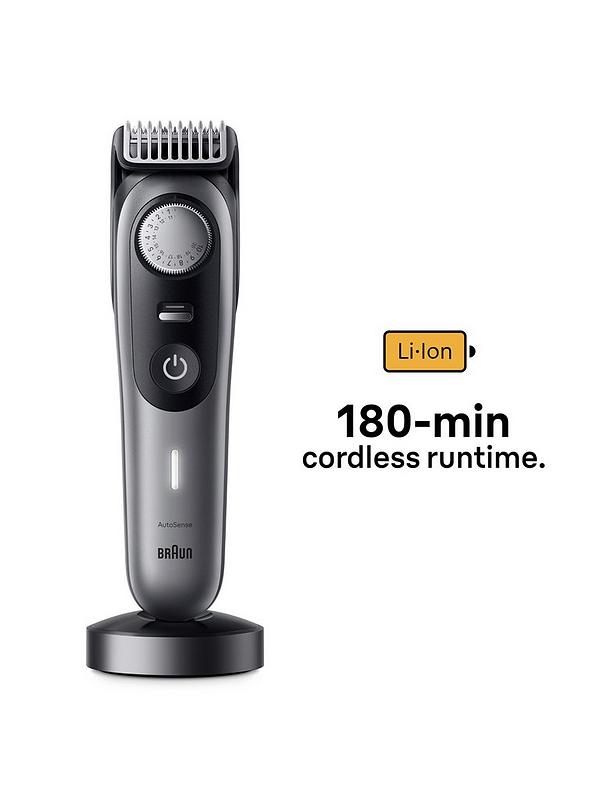 Image 4 of 7 of Braun Beard Trimmer Series 9 BT9420, Trimmer With Barber Tools And 180-min Runtime