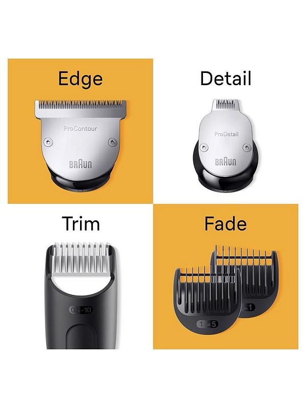 Image 7 of 7 of Braun Beard Trimmer Series 9 BT9420, Trimmer With Barber Tools And 180-min Runtime