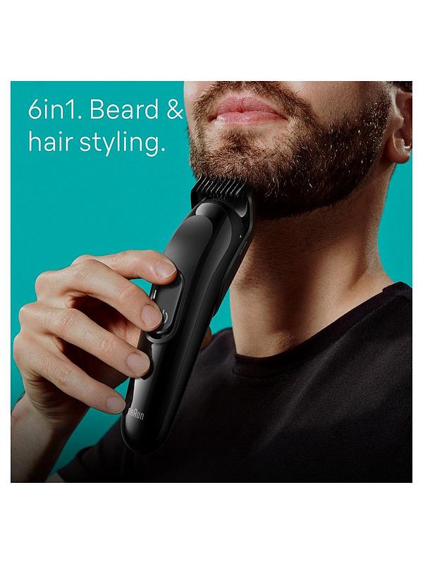 Image 7 of 7 of Braun All-In-One Style Kit Series 3 MGK3410, 6-in1 Kit For Beard, Hair &amp; More