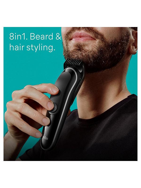 Image 4 of 7 of Braun All-In-One Style Kit Series 3 MGK3440, 8-in1 Kit For Beard, Hair &amp; More
