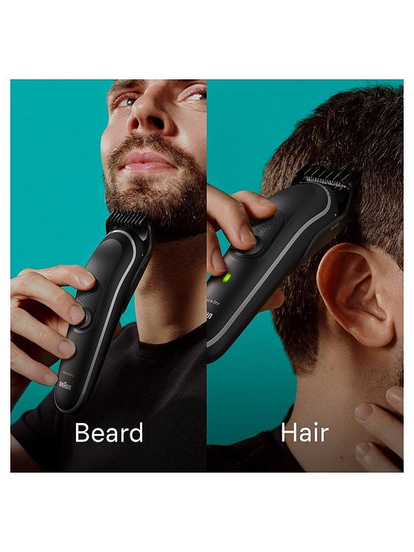 Image 4 of 7 of Braun All-In-One Style Kit Series 5 MGK5440, 10-in-1 Kit For Beard, Hair, Manscaping &amp; More