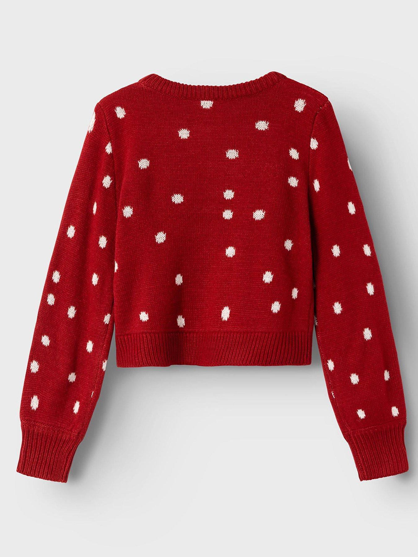 Girls top santa jumper