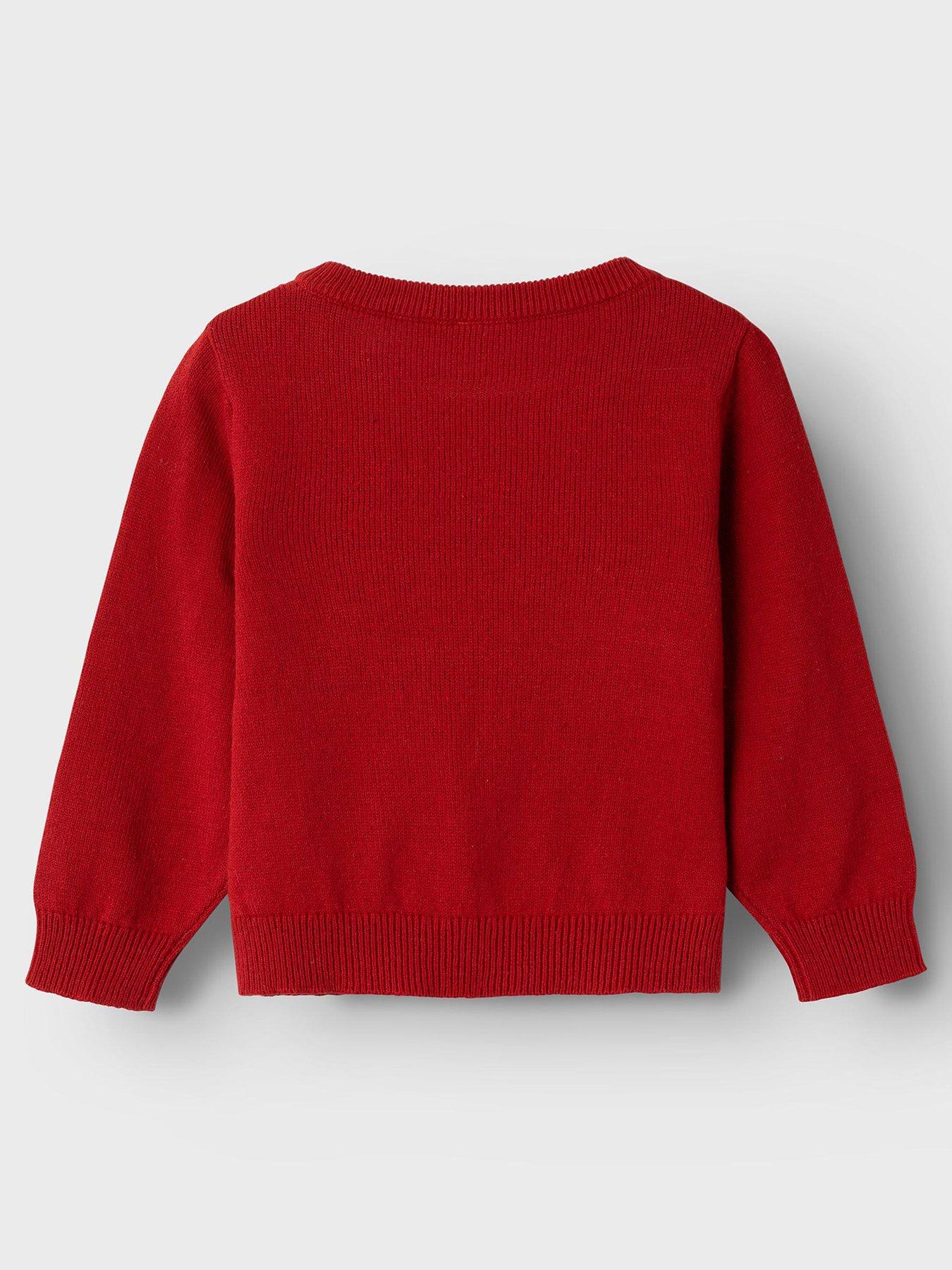 Girls hot sale red jumper