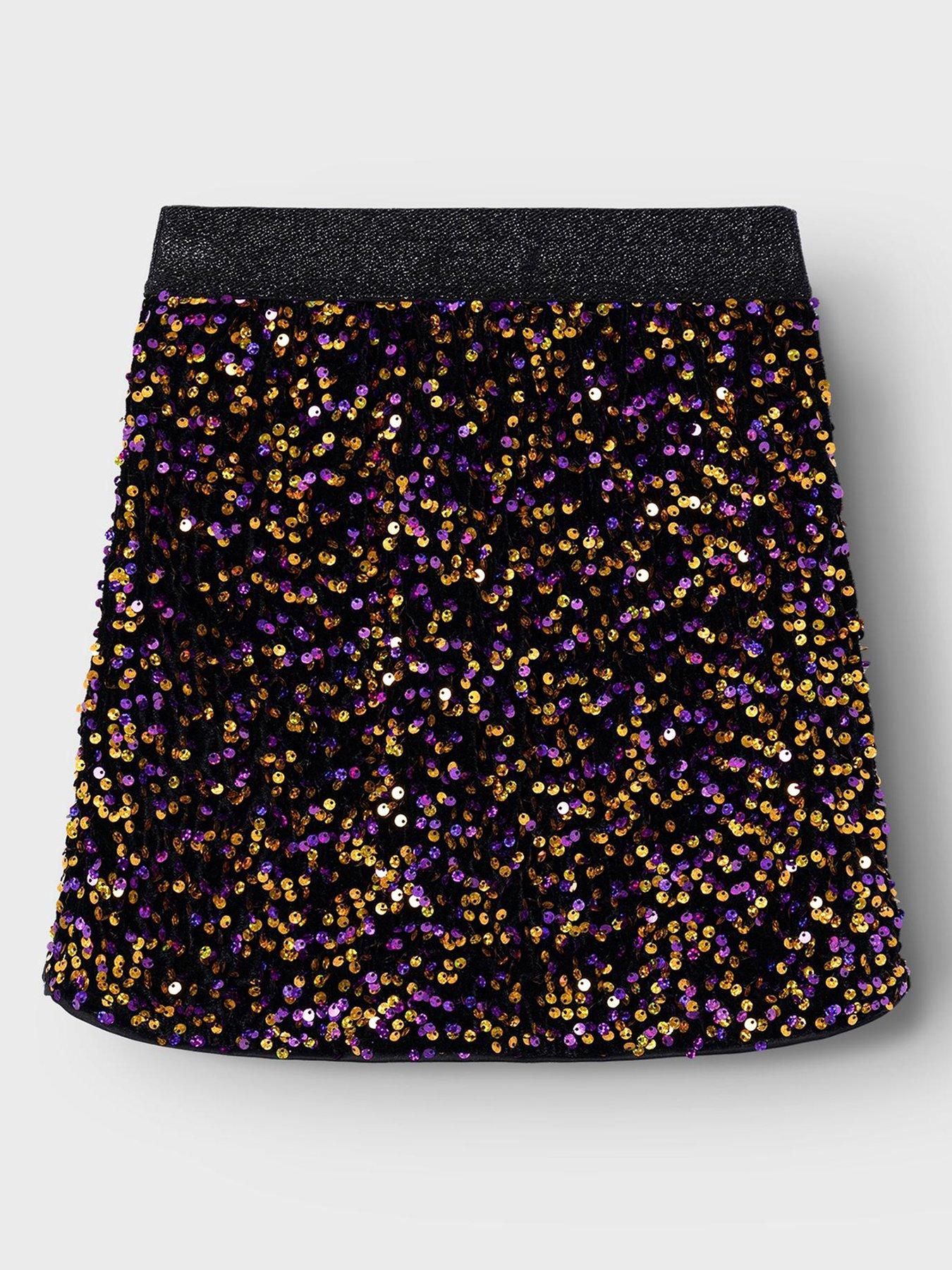 Girls sequin deals skirt