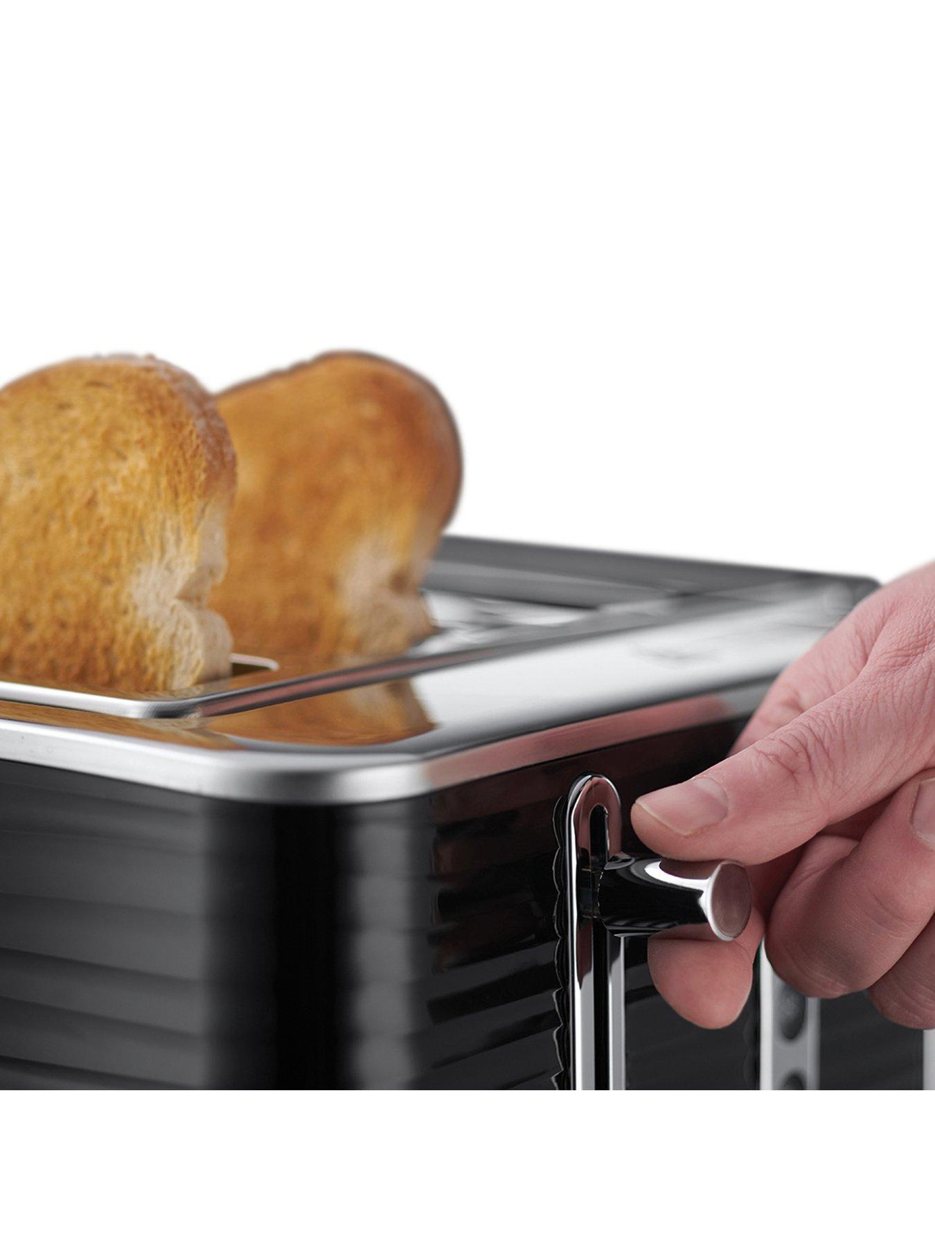 Image 6 of 6 of Russell Hobbs Inspire Black Kettle &amp; Toaster Bundle