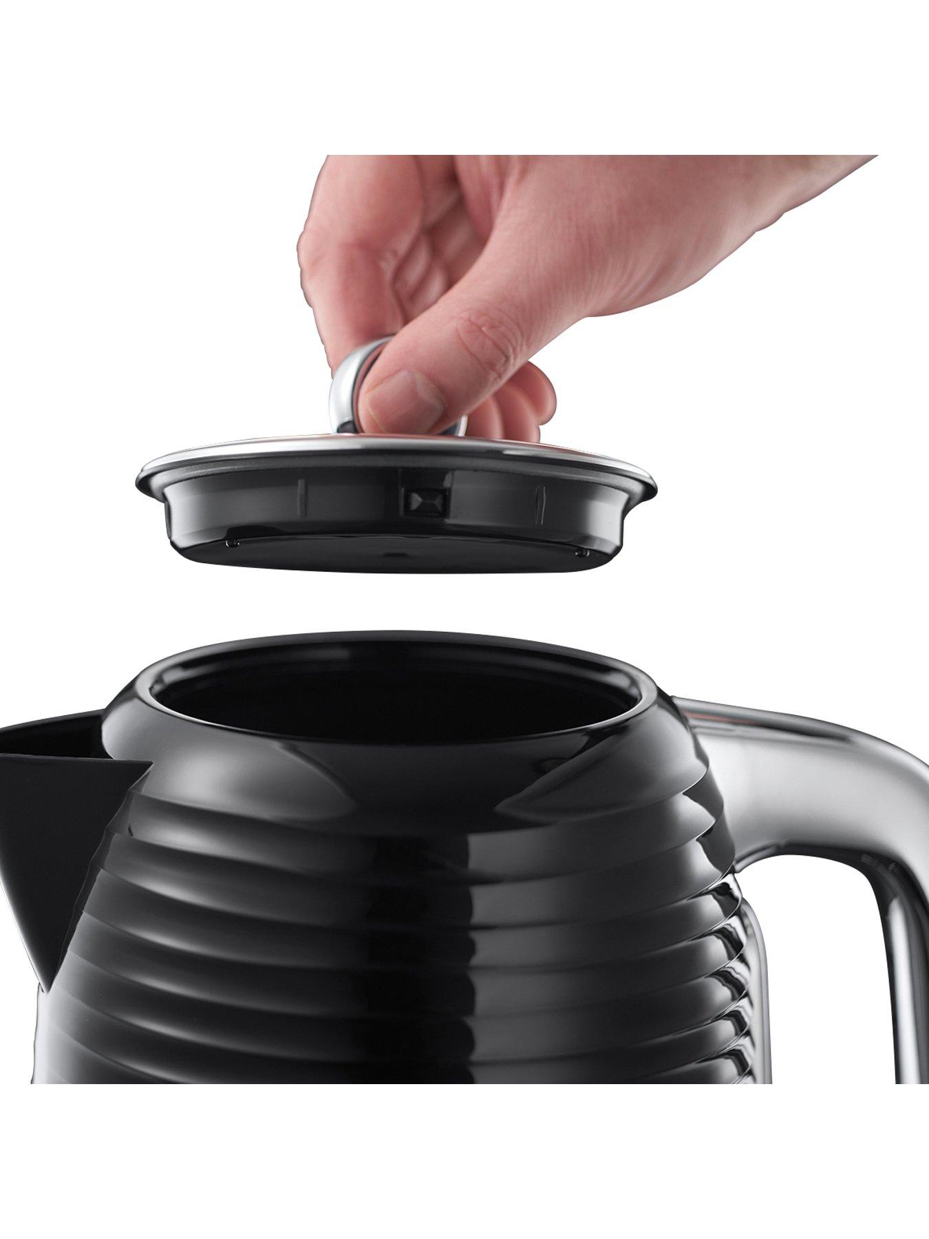 Image 7 of 7 of Russell Hobbs Inspire Black Kettle &amp; Toaster Bundle