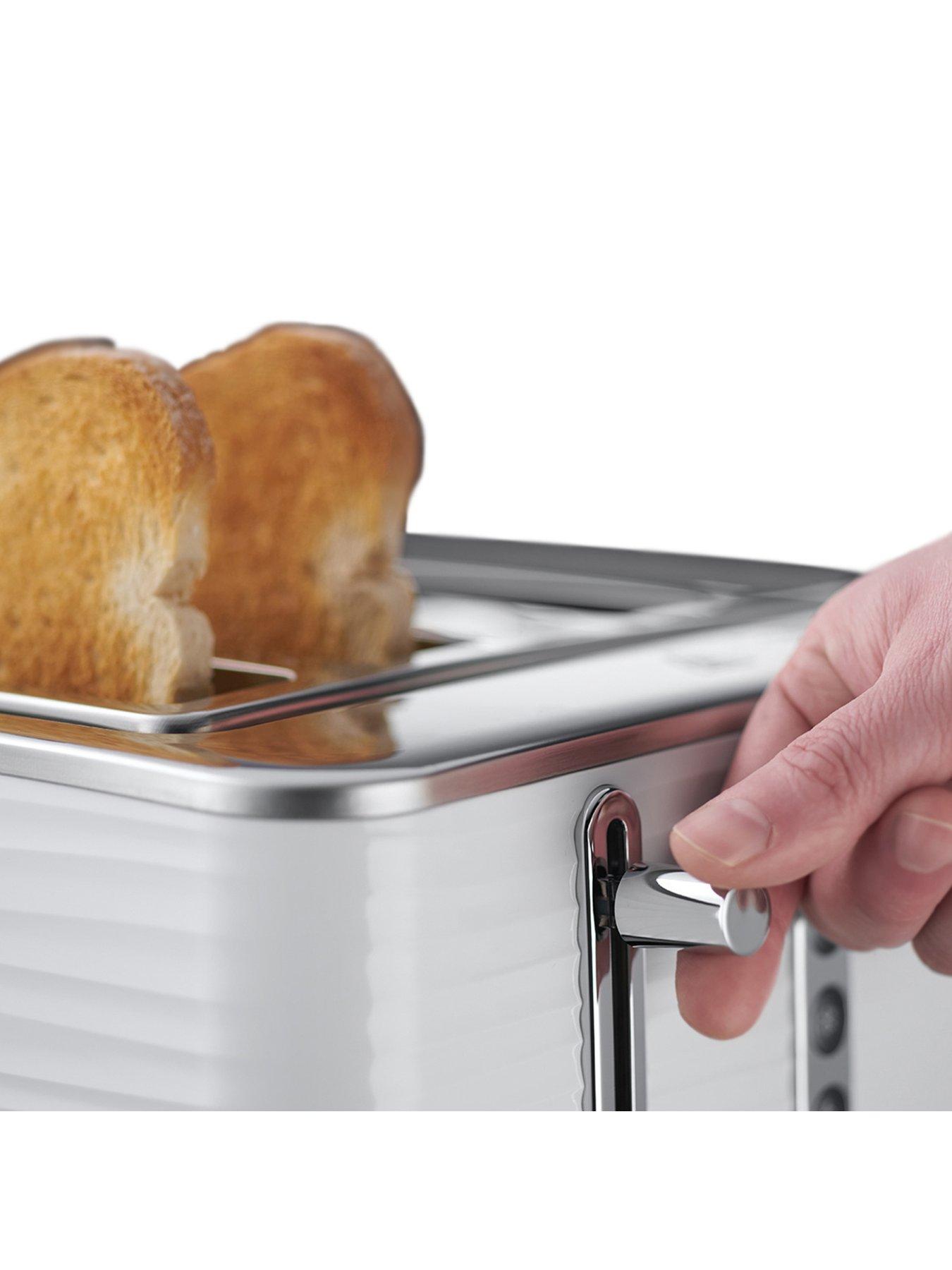 Image 5 of 7 of Russell Hobbs Inspire White Kettle &amp; Toaster Bundle