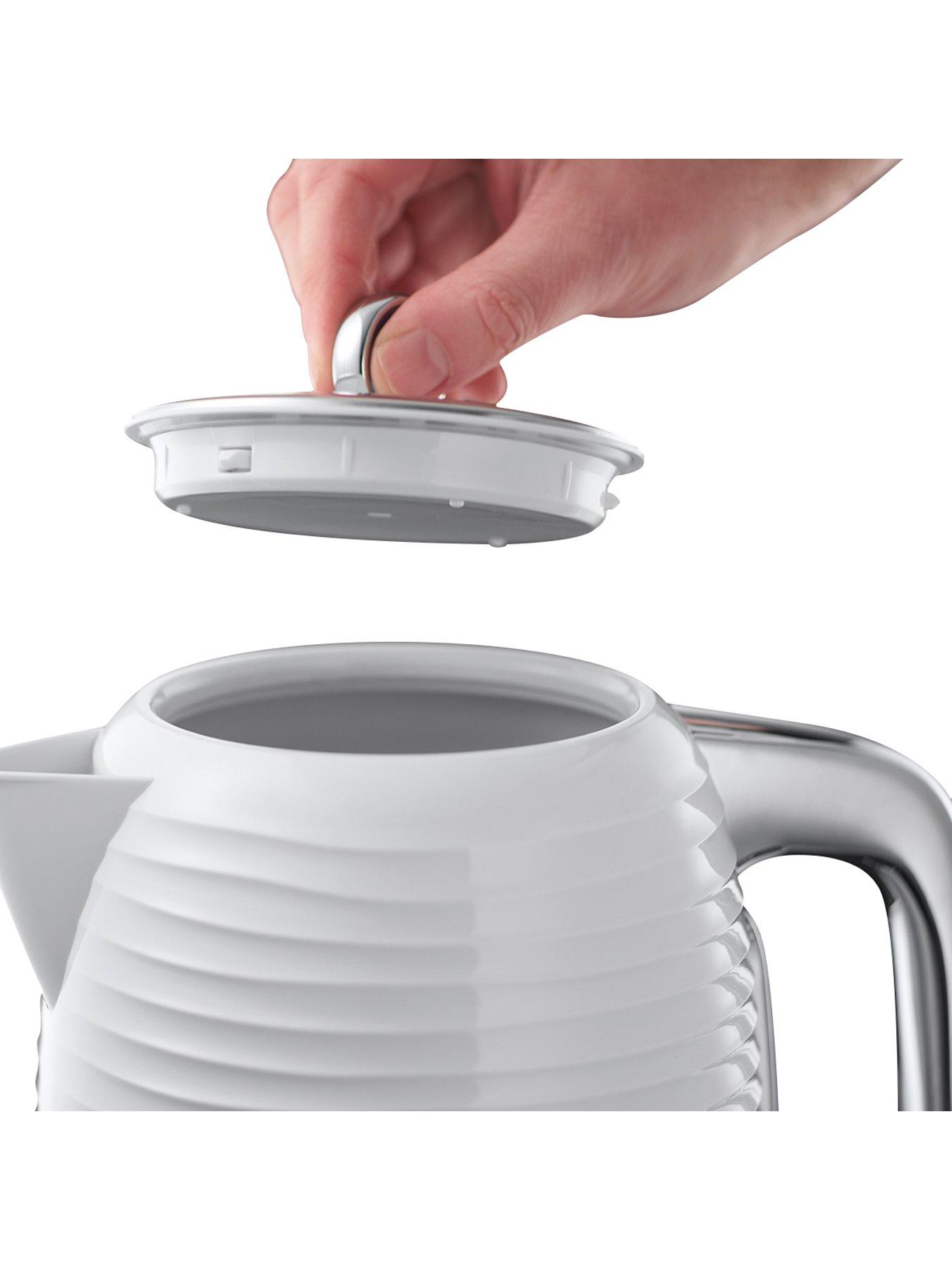 Image 7 of 7 of Russell Hobbs Inspire White Kettle &amp; Toaster Bundle