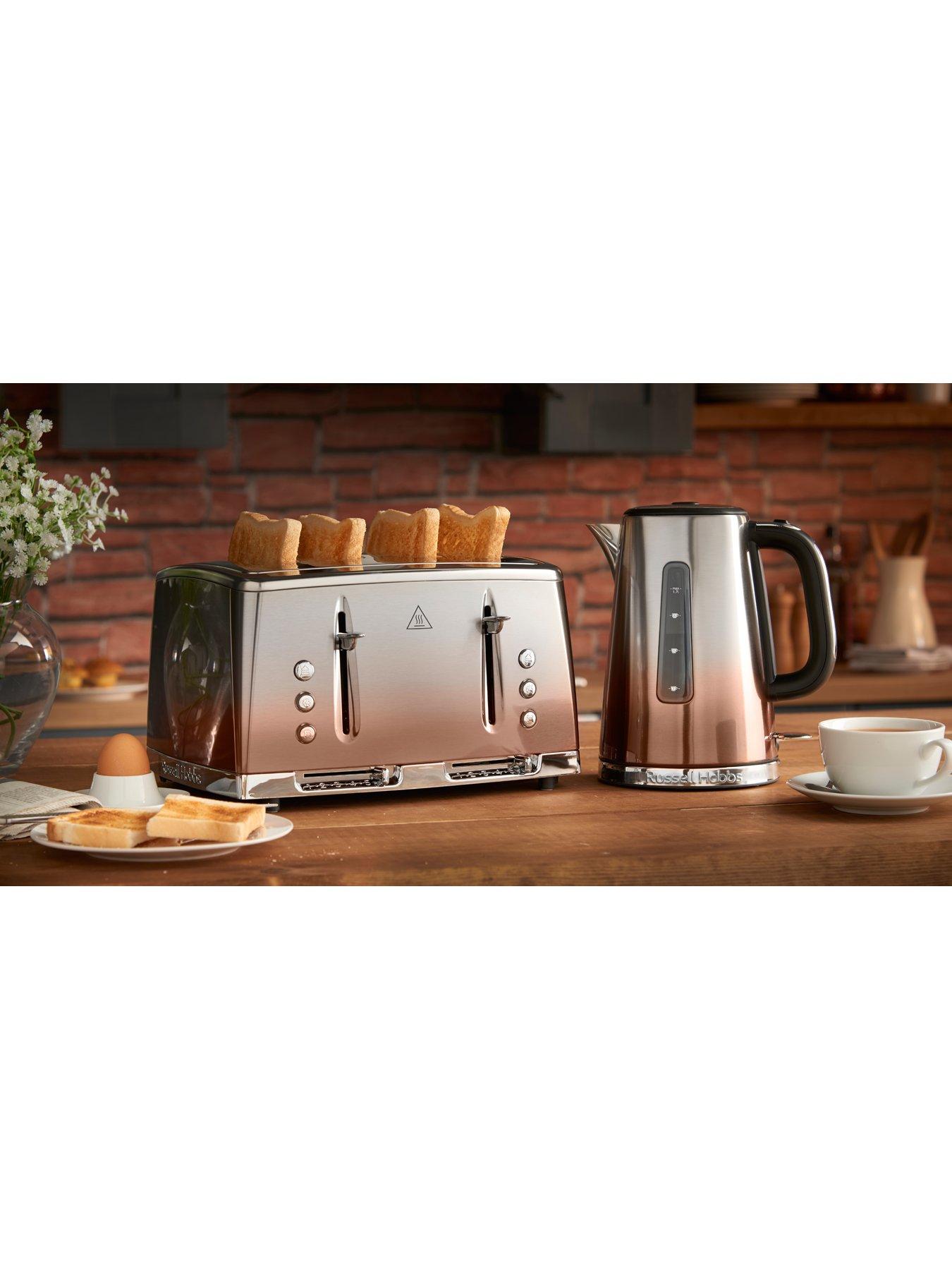 Russell Hobbs Eclipse Copper Kettle Toaster Bundle very