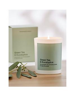 Product photograph of Everyday Candle Ndash Green Tea And Eucalyptus from very.co.uk