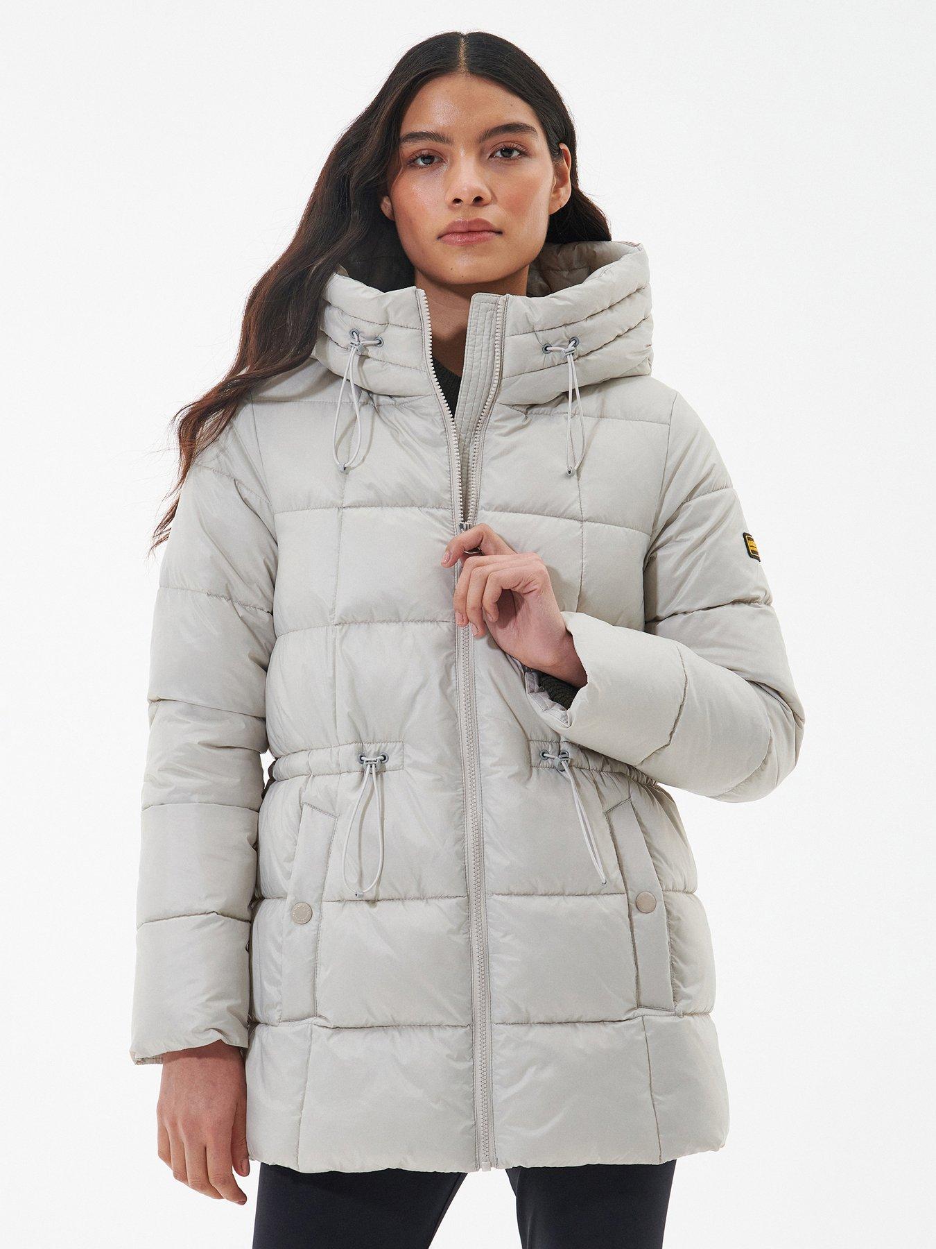 Ennis Quilted Coat - Cream