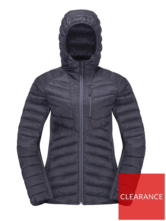 front image of jack-wolfskin-routeburn-pro-insulated-jacket-black