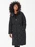  image of barbour-international-enfield-quilted-coat-black