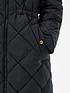  image of barbour-international-enfield-quilted-coat-black