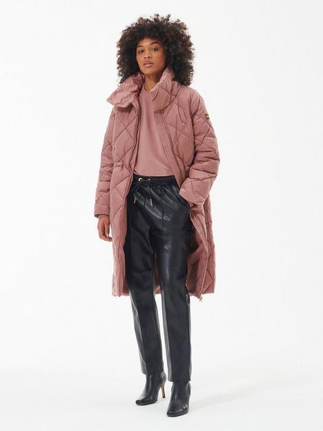 barbour-international-enfield-quilted-coat-pink