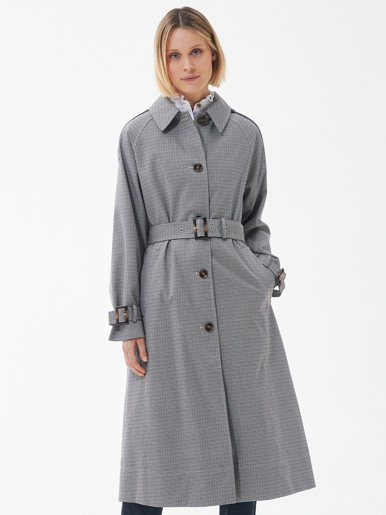 Barbour grey store women's coat