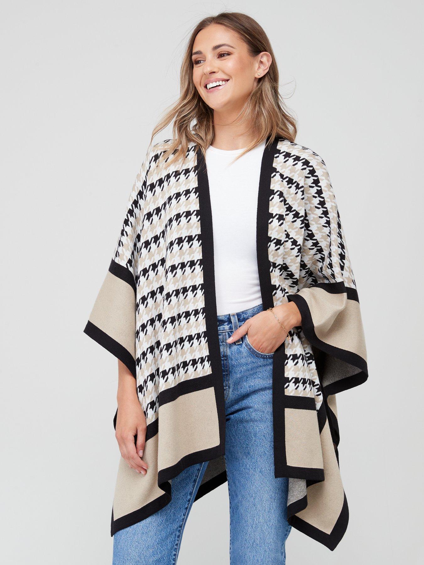 Barbour store knitted poncho