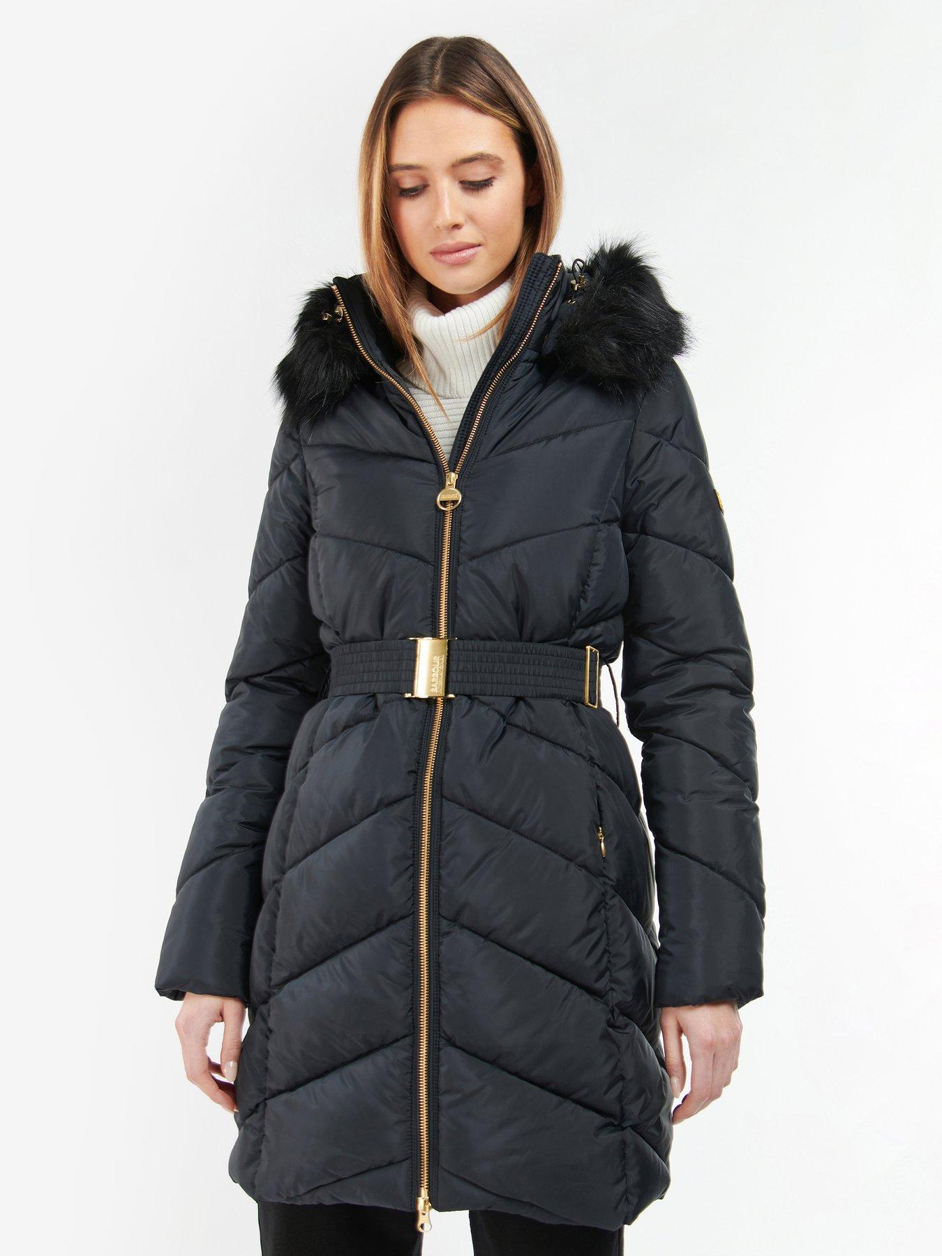 Barbour clearance fur coat