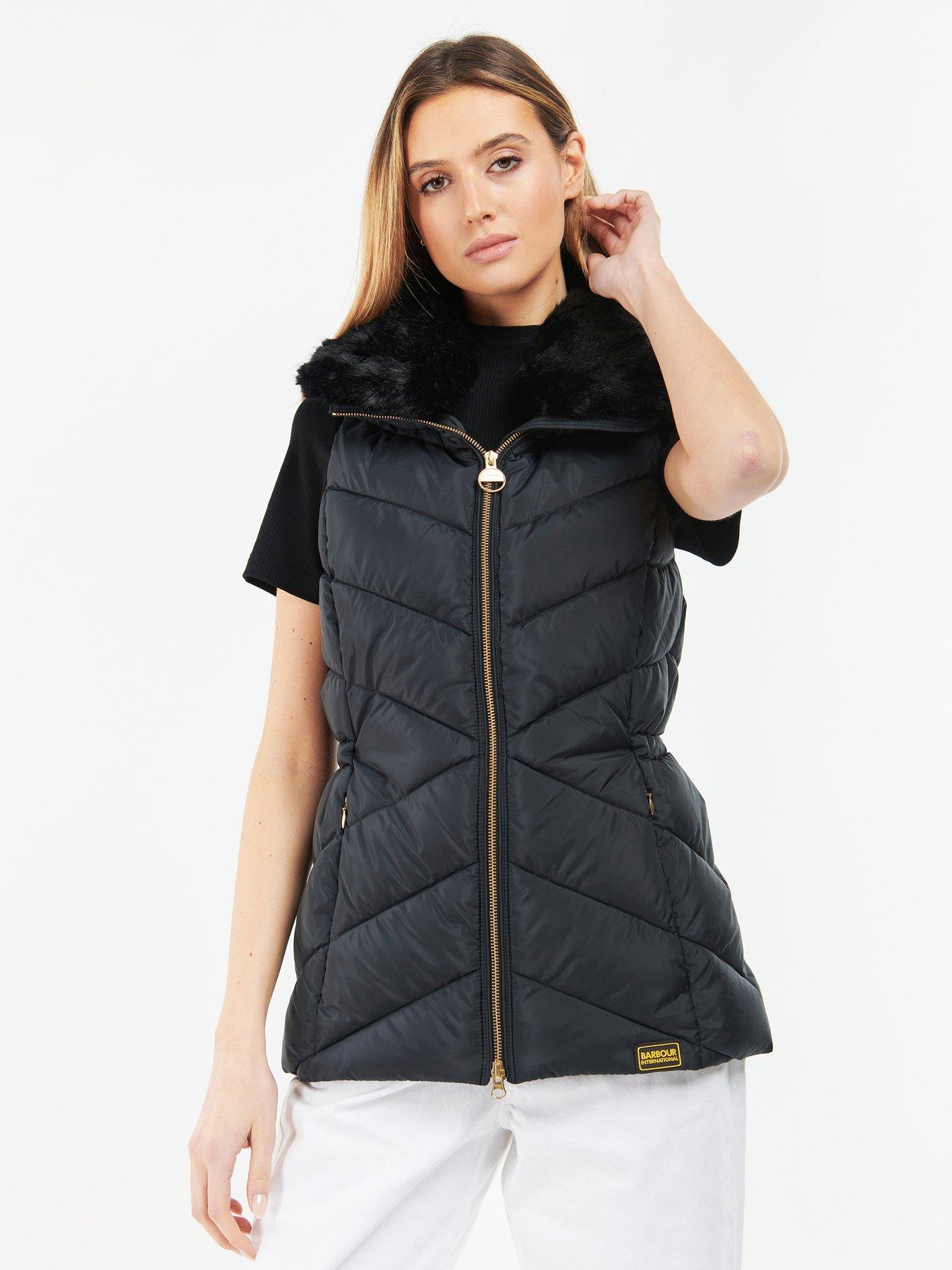 Barbour international cheap gilet womens