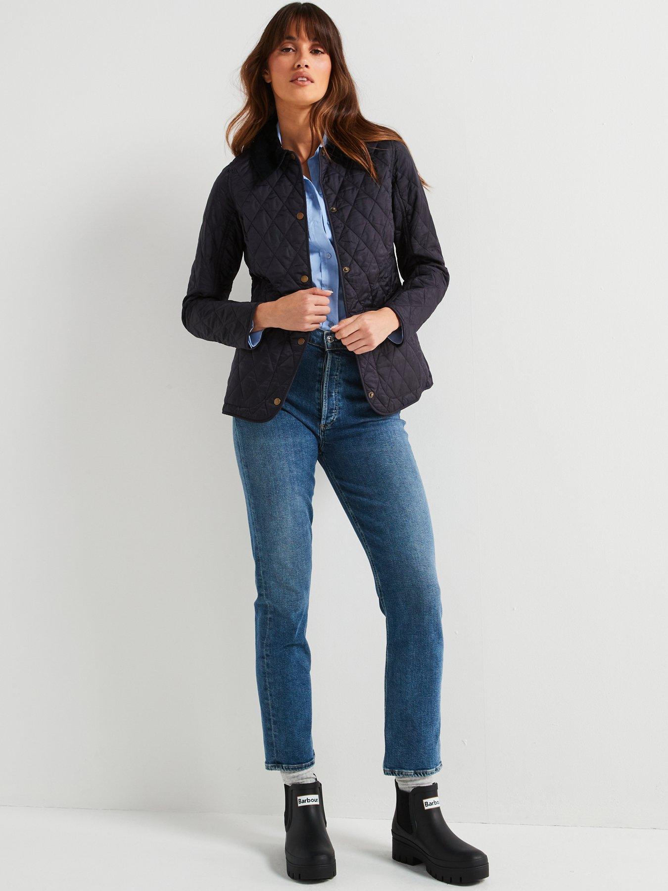 Image 3 of 6 of Barbour Annandale Quilted Jacket - Navy