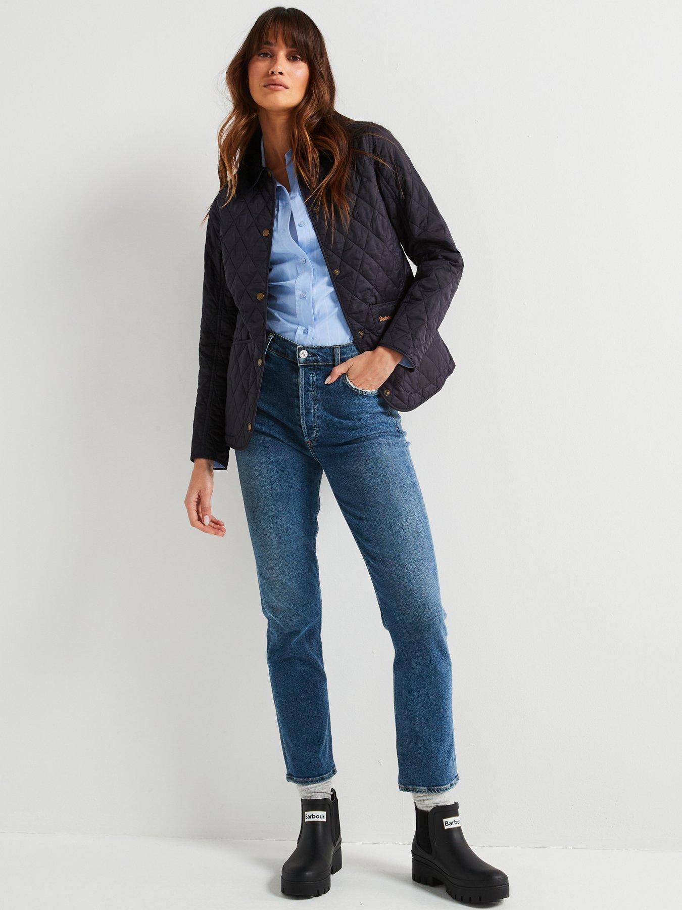 Image 6 of 6 of Barbour Annandale Quilted Jacket - Navy