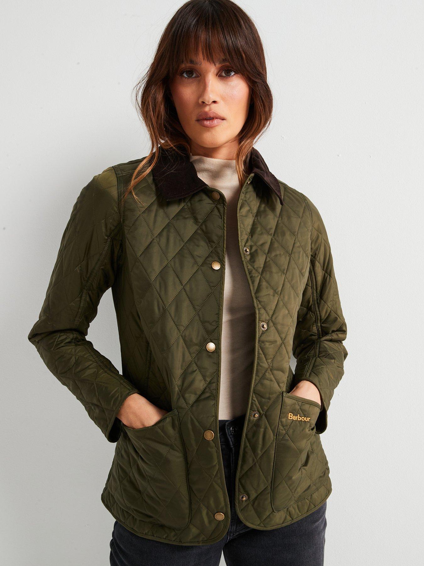 Ladies barbour sales jacket green