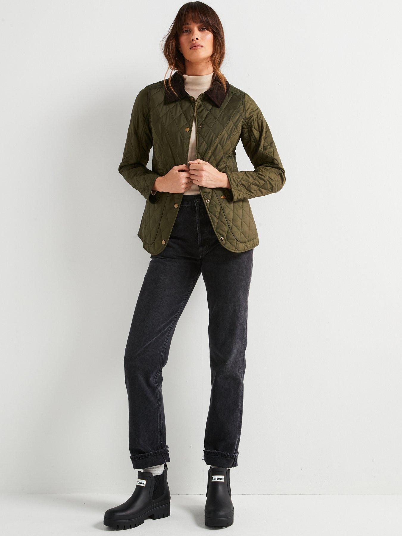 Barbour Annandale Quilted Jacket Green Very