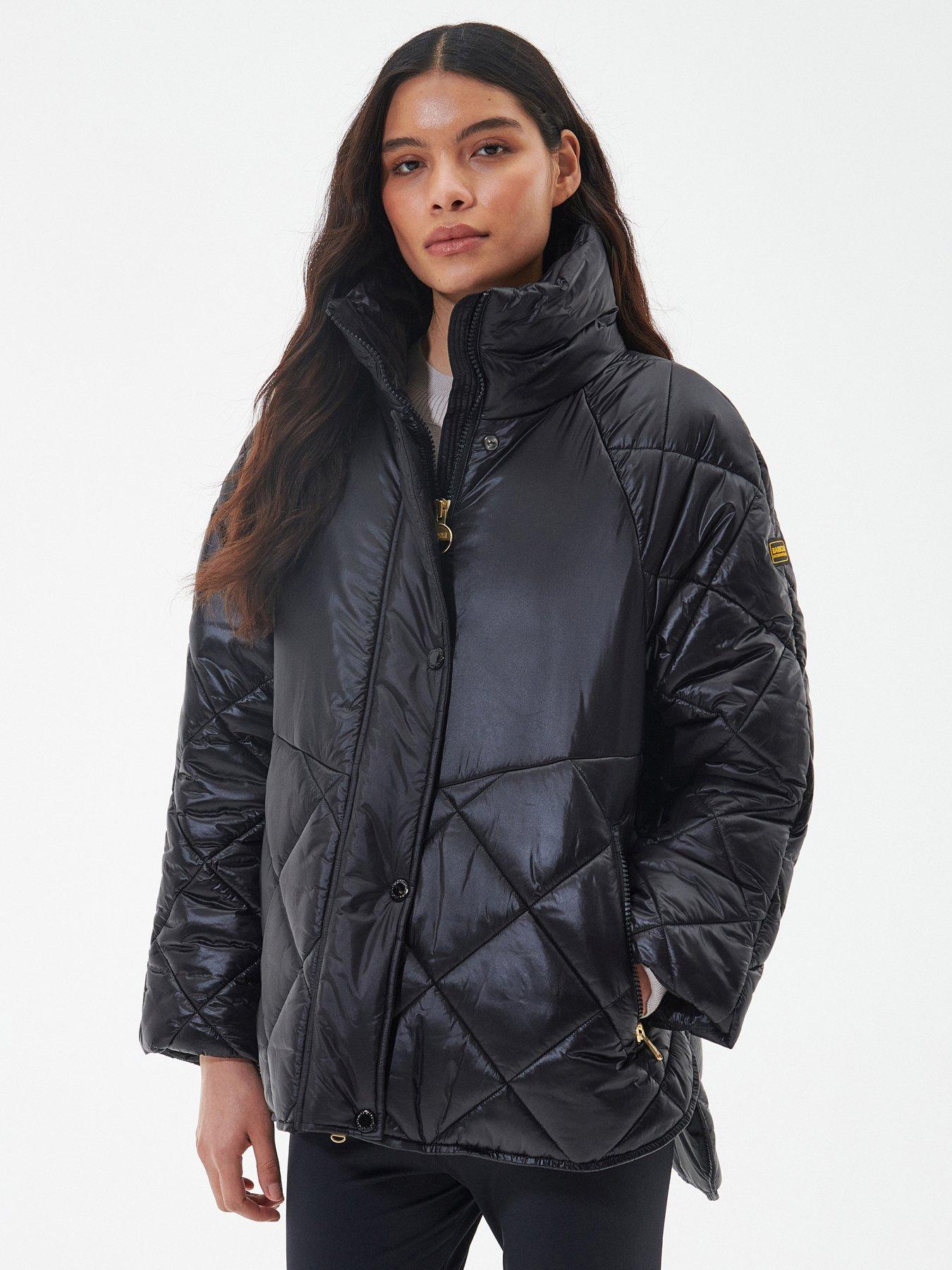 Barbour International Parade Quilted Coat Black very