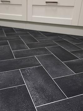 Product photograph of Vinyl Tile Effect -slate from very.co.uk