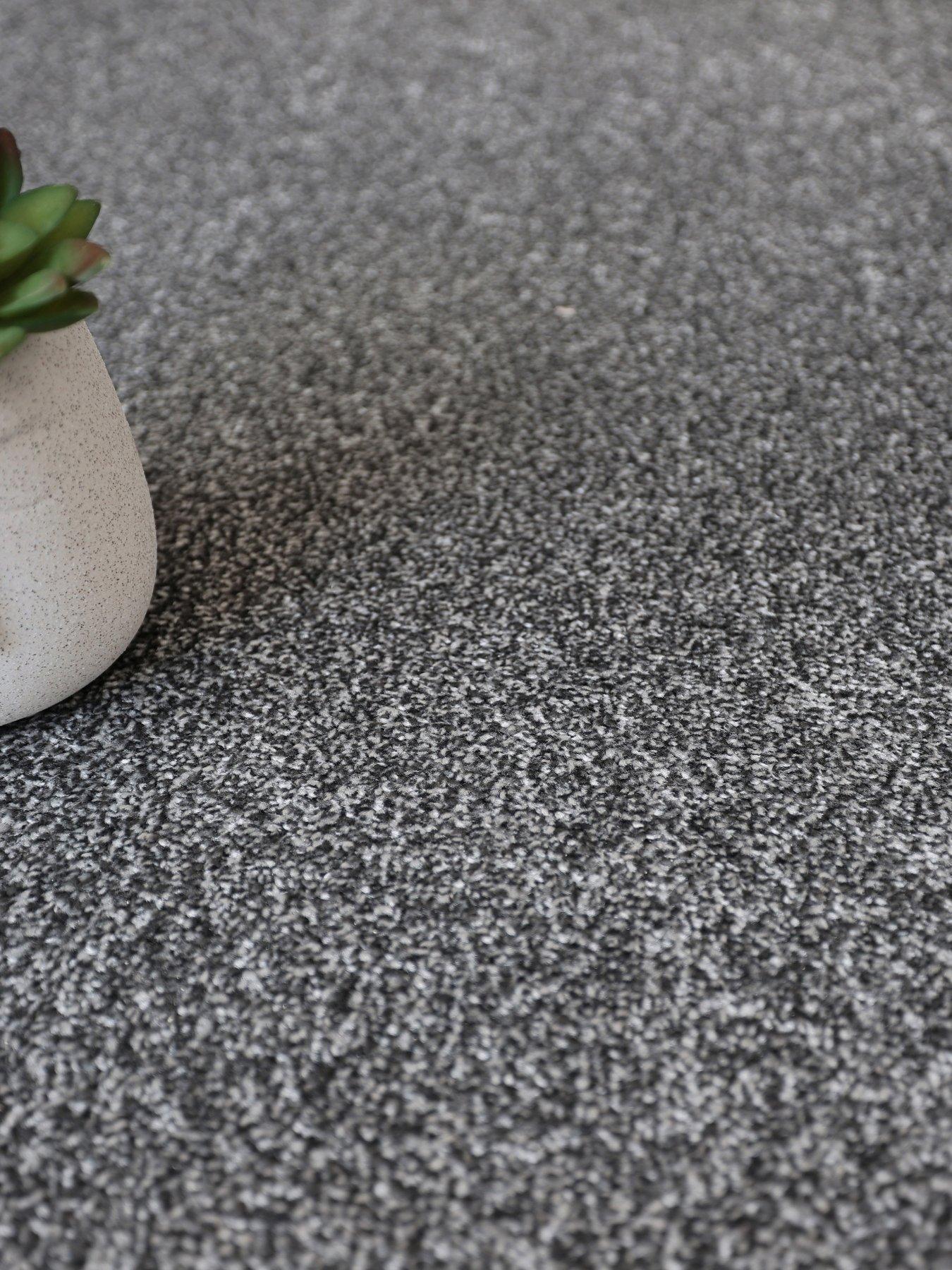 Product photograph of Homemaker Marseille Carpet - Graphite from very.co.uk