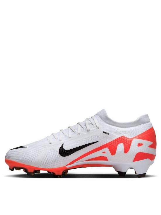 front image of nike-mercurial-vapor-15-pro-firm-ground-football-boots-red