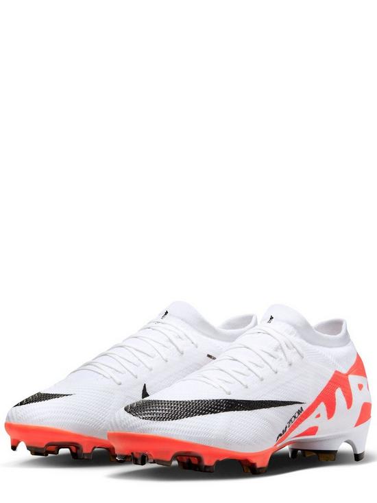 stillFront image of nike-mercurial-vapor-15-pro-firm-ground-football-boots-red