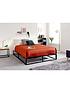  image of gfw-platform-small-double-bed-frame-black