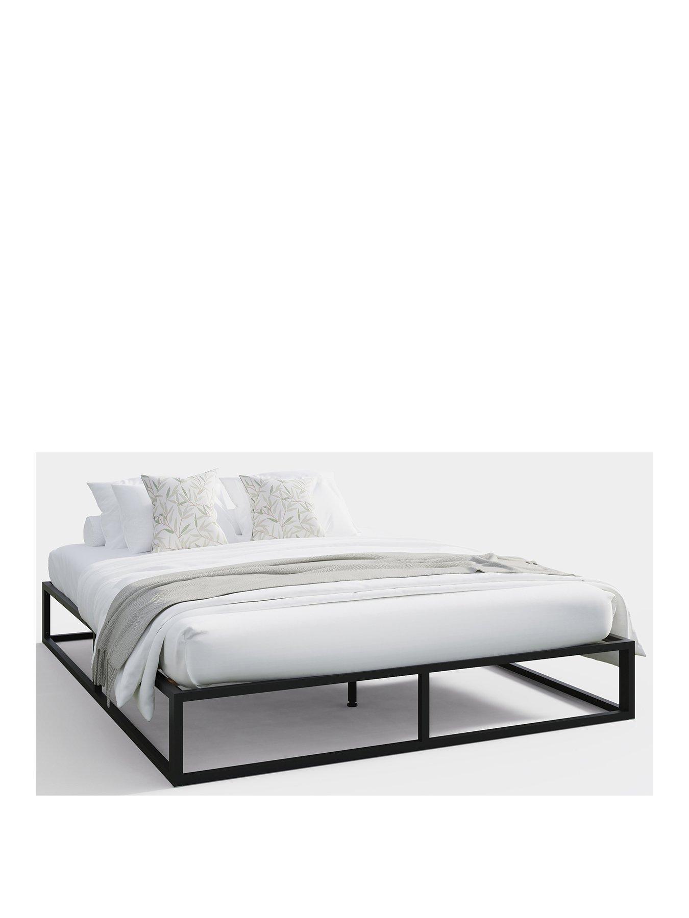 Image 2 of 6 of GFW Platform Bed with Mattress Options (Buy&nbsp;&amp; SAVE!)&nbsp;- Black
