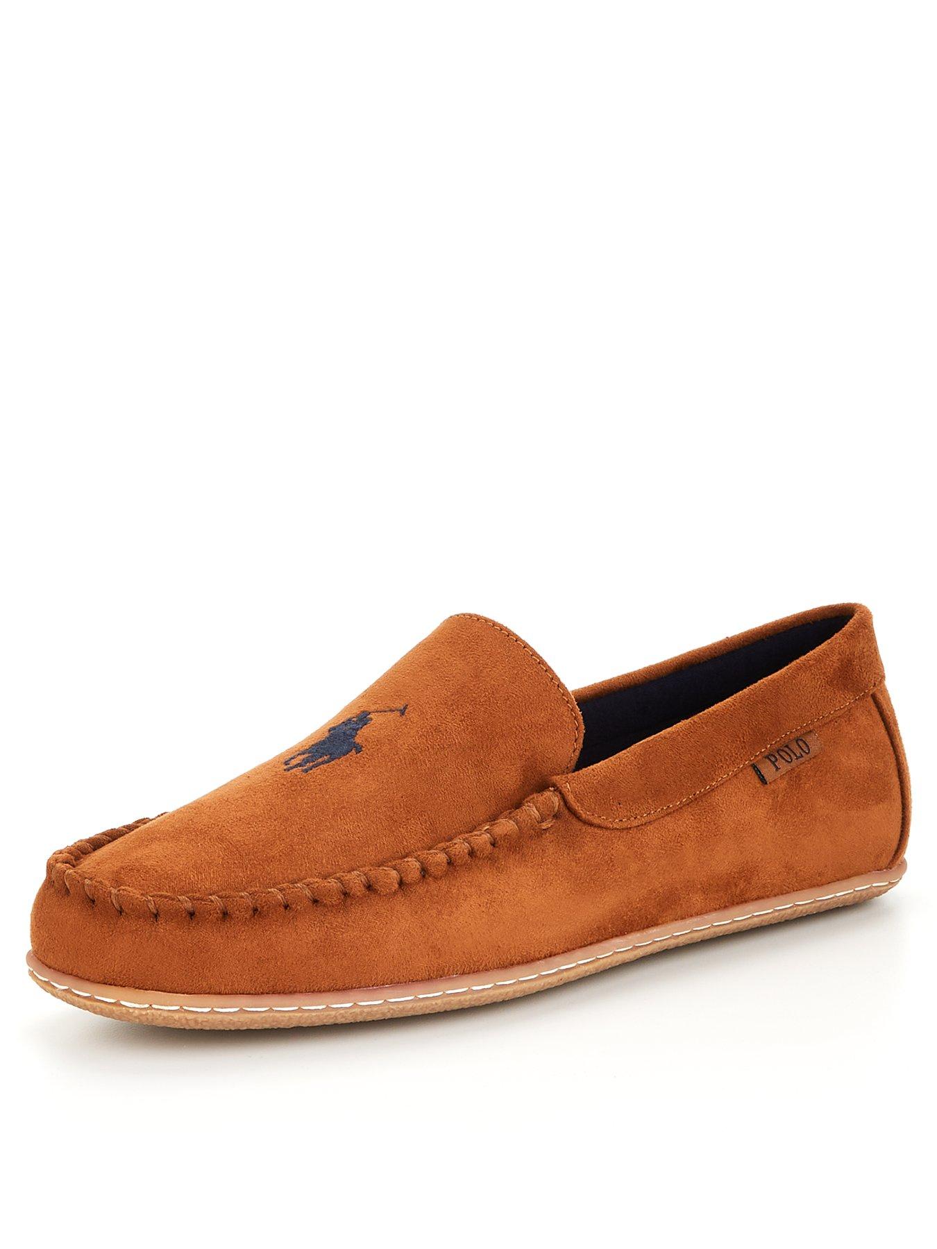 Mens ralph lauren slippers on sale sale