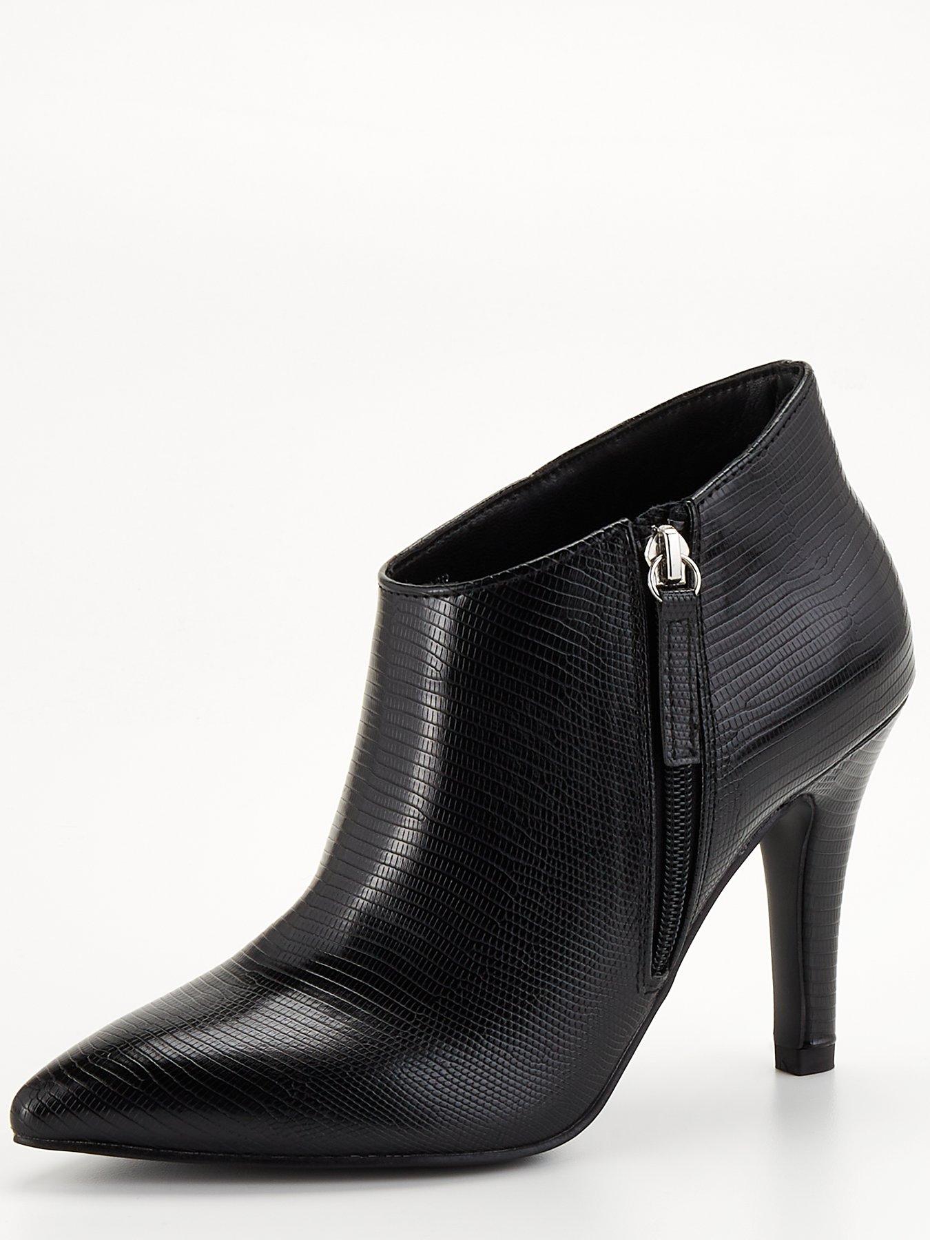 Heeled shoe boots on sale uk