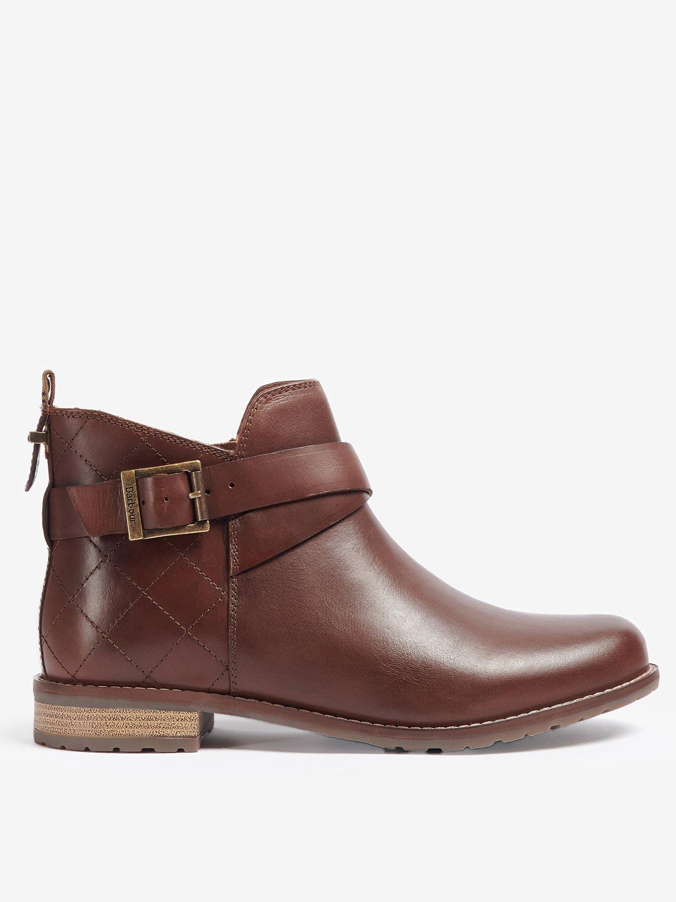 Barbour brown best sale boots womens