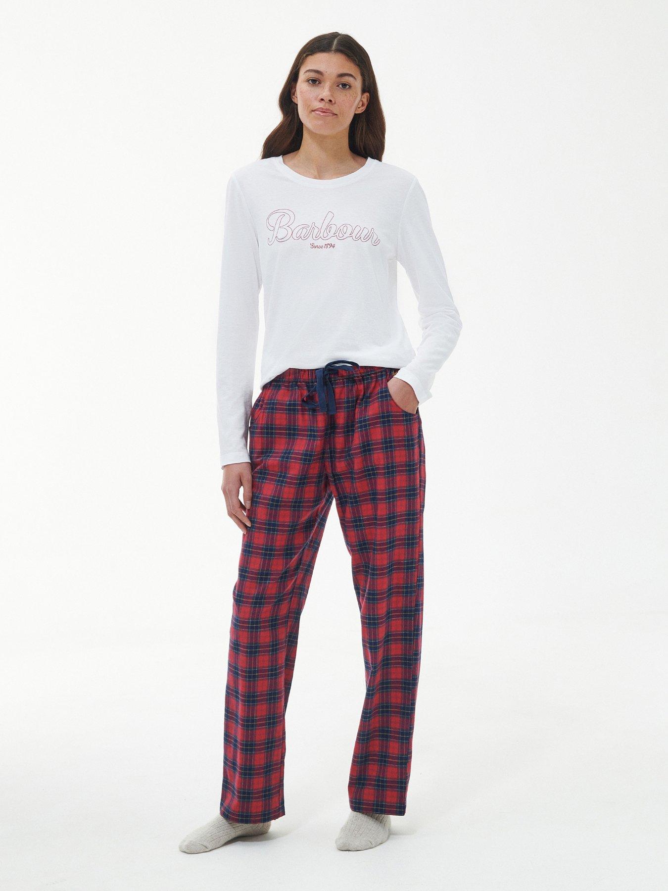 LIMITED COLLECTION Plus Size Red Tartan Check Cami Pyjama Top